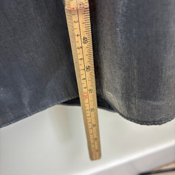 Vintage Dave & Johnny Black Velvet Strapless Cocktail Prom Dress Y2K Sz 6 - Picture 9 of 9